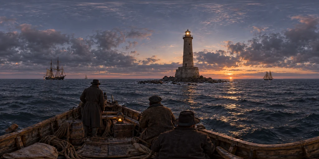 Bell Rock: a light above a tidal reef