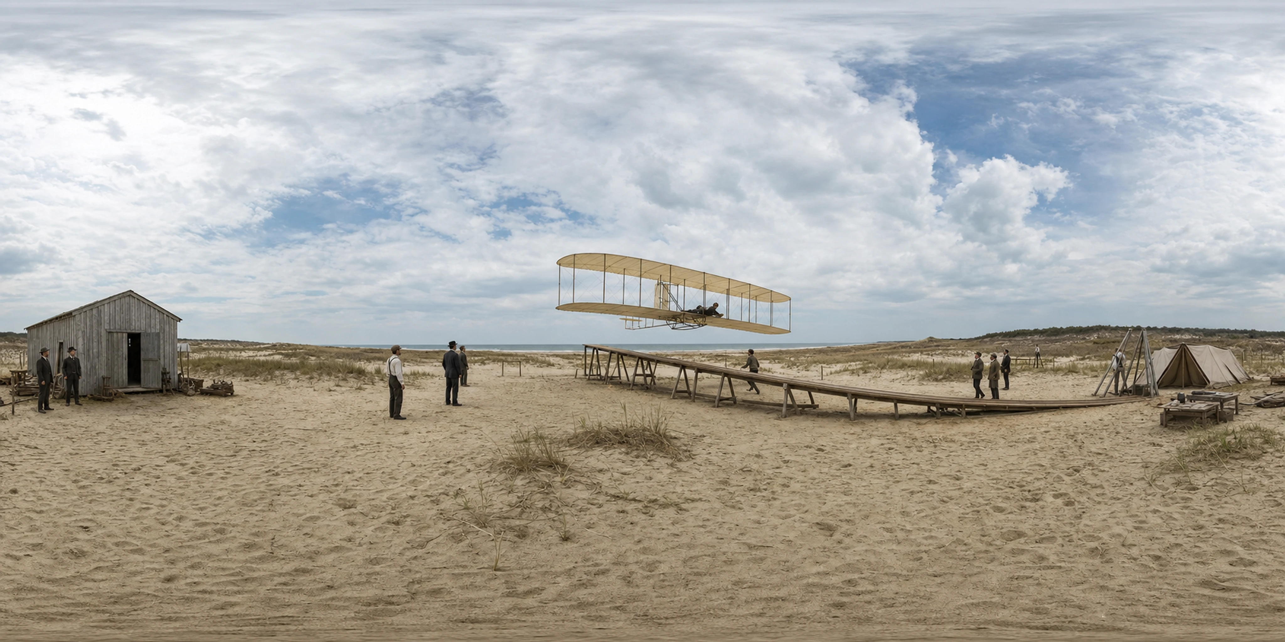 The Wright flights: reading the experimental aircraft